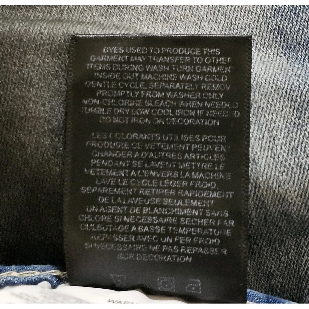 Ninth‎ Hall Alyssa Wings Rider Jeans Size 0 Light Blue Wash Mid Rise Bootcut